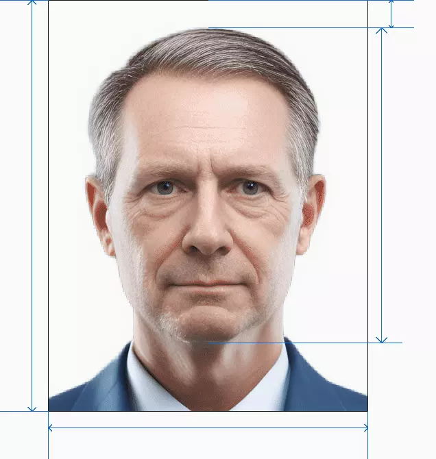 BT passport photo after processing by AI photogov