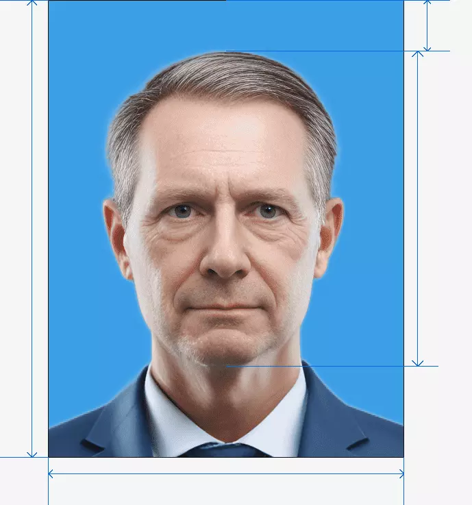 MY passport photo after processing by AI photogov