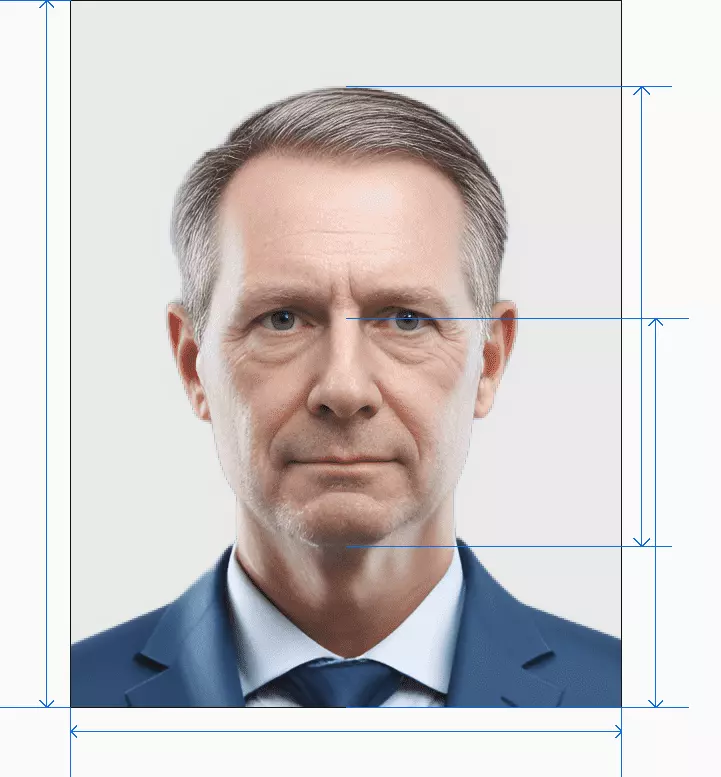 NZ passport photo after processing by AI photogov