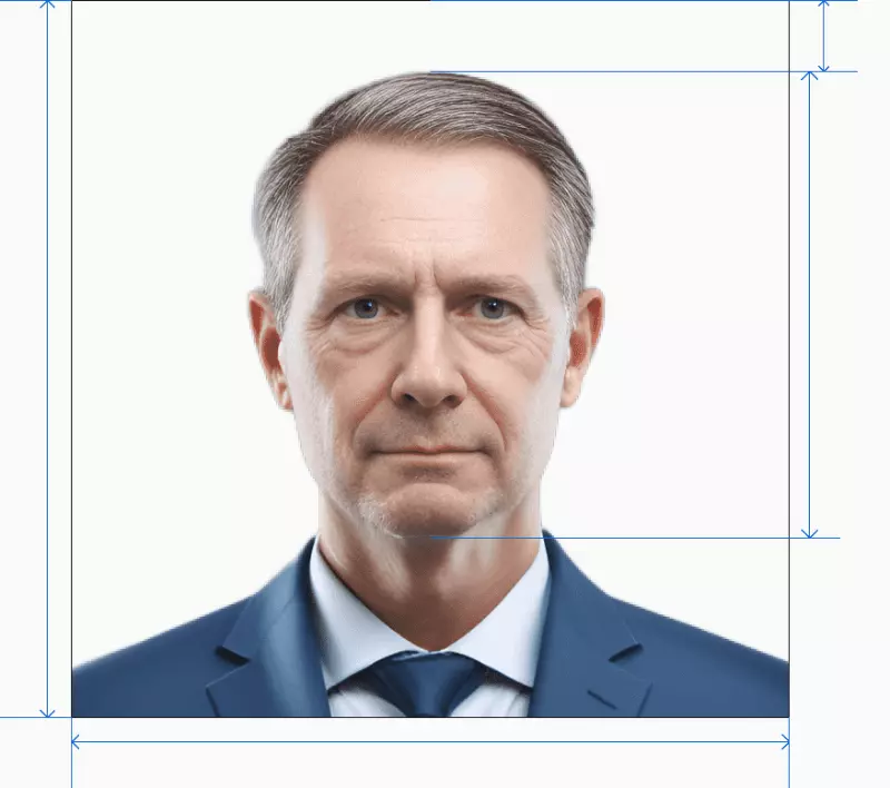 PH passport photo after processing by AI photogov