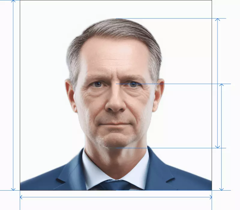 PH passport photo after processing by AI photogov